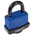 ABUS Key Weatherproof Brass, Stainless Steel Weatherproof Padlock, 8mm Shackle, 53mm Body