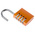 ABUS 145/40 Combination Weatherproof Aluminium, Steel Safety Padlock, 6mm Shackle, 40mm Body