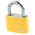 ABUS Key Weatherproof Aluminium, Steel Safety Padlock, 6.5mm Shackle, 43mm Body