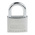 ABUS 64TI Key Weatherproof Titanium Weatherproof Padlock, 8mm Shackle, 50mm Body