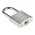 ABUS Key Weatherproof Titanium Weatherproof Padlock, 8mm Shackle, 45mm Body