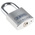 ABUS Key Weatherproof Titanium Weatherproof Padlock, 9.5mm Shackle, 50mm Body