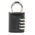 ABUS Combination Weatherproof Steel Combination Padlock, 6mm Shackle, 45mm Body