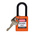 Brady Key Weatherproof Nylon Padlock, 6.5mm Shackle, 38mm Body