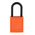 Brady Key Weatherproof Nylon Padlock, 6.5mm Shackle, 38mm Body