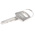 Brady Key Weatherproof Nylon, Steel Padlock, 6.5mm Shackle, 38.5mm Body