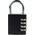 ABUS 145/40 Combination Weatherproof Aluminium Combination Padlock, 6mm Shackle, 41.5mm Body