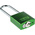 ABUS 72/30 Key Weatherproof Aluminium, Steel Safety Padlock, 4.4mm Shackle, 32.2mm Body