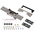 RS PRO Electric Door Release, Fail Safe, Fail Secure, 12V, 33 mm