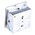 RS PRO Stainless Steel Domed Push Button