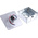 RS PRO Stainless Steel Domed Push Button
