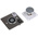 RS PRO Access Control Door Magnet, 100lb Holding Force 24V dc