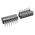 LM139J Texas Instruments, Quad Comparator, Open Collector O/P, 1.3μs 3 → 28 V 14-Pin CDIP