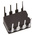 LM193JG Texas Instruments, Dual Comparator, Open Collector, Open Drain O/P, 1.3μs 2 → 36 V 8-Pin CDIP