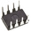 LM2917N-8/NOPB, Frequency to Voltage Converter, Voltage, ±1%FSR, 8-Pin MDIP