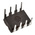 Microchip, DAC Dual 12 bit- ±2%FSR Serial (SPI/Microwire), 8-Pin PDIP