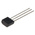 Diodes Inc ZTX450 NPN Transistor, 1 A, 45 V, 3-Pin TO-92