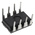 LF398AN/NOPB, Sample & Hold Circuit, 25μs Dual Power Supply, 8-Pin MDIP