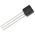 onsemi 2N3906 PNP Transistor, -200 mA, -40 V, 3-Pin TO-92