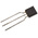 onsemi BC557B-ML PNP Transistor, -100 mA, -45 V, 3-Pin TO-92