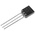 onsemi MPSA42 NPN Transistor, 500 mA, 300 V, 3-Pin TO-92