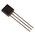 onsemi BC32740BU PNP Transistor, -800 mA, -50 V, 3-Pin TO-92