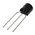 Taiwan Semiconductor BC548C A1 NPN Transistor, 100 mA, 30 V, 3-Pin TO-92