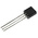 onsemi BC547CBU NPN Transistor, 100 mA, 45 V, 3-Pin TO-92