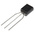onsemi BC638-ML PNP Transistor, -1 A, -60 V, 3-Pin TO-92