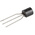 onsemi KSC1845FTA NPN Transistor, 50 mA, 120 V, 3-Pin TO-92