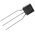 onsemi KSP44TA NPN Transistor, 300 mA, 400 V, 3-Pin TO-92