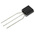 onsemi SS8550CTA PNP Transistor, -1.5 A, -25 V, 3-Pin TO-92