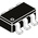 onsemi NSM4002MR6G Dual NPN Transistor, 500 mA, 45 V, 6-Pin SC-74