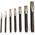 Stanley 7 Piece Steel Cold Chisel Set, 5/16 in, 0.375 in, 0.4375 in, 0.5 in, 0.625 in, 0.75 in, 0.875 in Blade Width