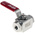 RS PRO Stainless Steel Line Mounting Hydraulic Ball Valve NPT 1/4