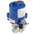 RS PRO Motorised & Actuated Valve Stainless Steel 3 Way 24 V ac/dc, 110 V, 220 V, 3/4in Pipe Size
