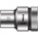 Wera 1/2 in Drive 12mm Standard Socket, 6 point, 37 mm Overall Length