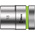 Wera 1/2 in Drive 18mm Standard Socket, 6 point, 37 mm Overall Length