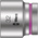 Wera 1/2 in Drive 32mm Standard Socket, 6 point, 42 mm Overall Length