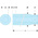 Facom 1/2 in Drive 26mm Deep Socket, 6 point, 77 mm Overall Length