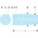 Facom 1/2 in Drive 27mm Deep Socket, 12 point, 77 mm Overall Length