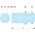 Facom 1/2 in Drive 29mm Deep Socket, 12 point, 77 mm Overall Length