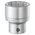 Facom 3/4 in Drive 27mm Standard Socket, 12 point, 52.5 mm Overall Length