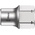 Wera 1/4 in Drive 13mm Standard Socket, 6 point, 18 mm Overall Length