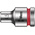 Wera 1/4 in Drive 4.5mm Standard Socket, 6 point, 23 mm Overall Length