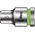 Wera 1/4 in Drive 5mm Standard Socket, 6 point, 23 mm Overall Length