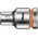 Wera 1/4 in Drive 5.5mm Standard Socket, 6 point, 23 mm Overall Length
