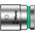 Wera 1/4 in Drive 13mm Standard Socket, 6 point, 23 mm Overall Length