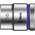 Wera 3/8 in Drive 16mm Standard Socket, 6 point, 30 mm Overall Length
