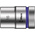 Wera 1/2 in Drive 16mm Standard Socket, 6 point, 37 mm Overall Length